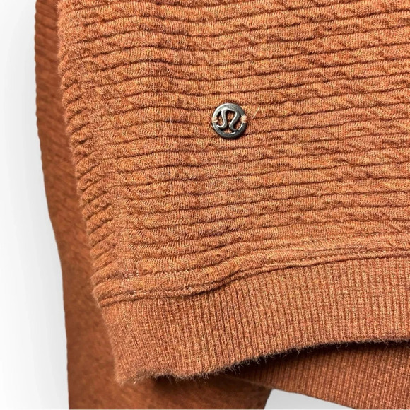 Lululemon Peaceful Moments Pullover  Heathered Ancient Copper M/L - Picture 7 of 9